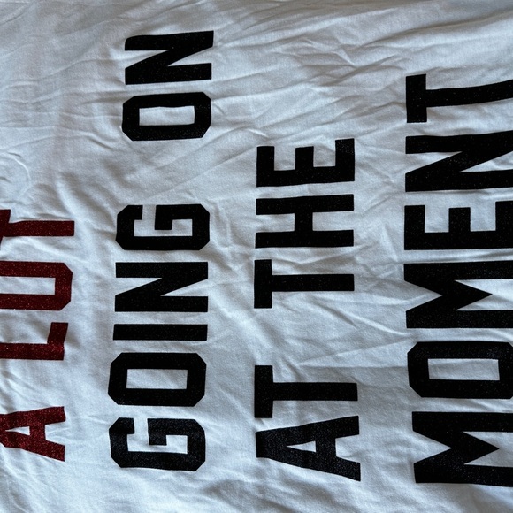 Taylor Swift Set Sequin skirt + A LOT GOING ON AT THE MOMENT Halloween Costume - Picture 6 of 10